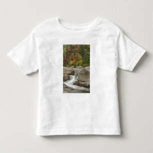 T-shirt Pour Les Tous Petits Rivière Swift en cascade à travers les rochers, Bl
