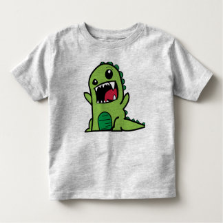 T-shirt Pour Les Tous Petits Robe de bébé dinosaure verte