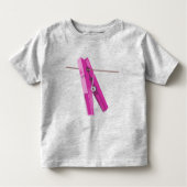 T-shirt Pour Les Tous Petits Robe de linge (Devant)