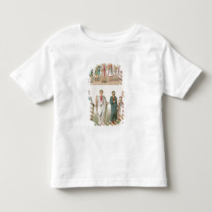 T-shirt Pour Les Tous Petits Robe romaine, de "der Voelker de Trachten", 1864