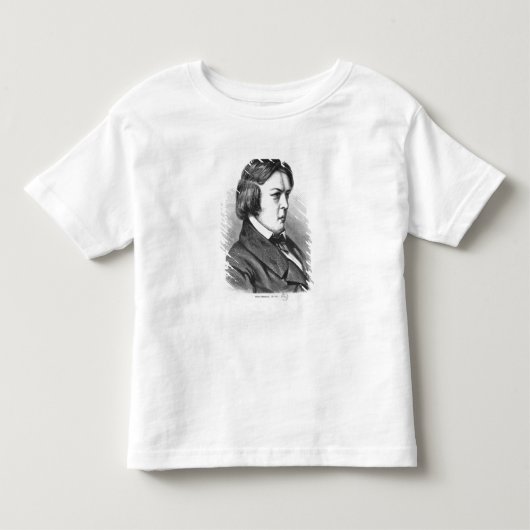 T-shirt Pour Les Tous Petits Robert Schumann (Devant)