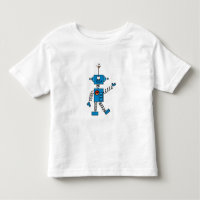 Robot bleu