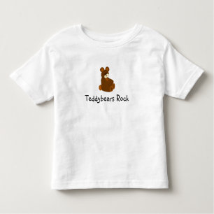 T-shirt Pour Les Tous Petits Rock nounours