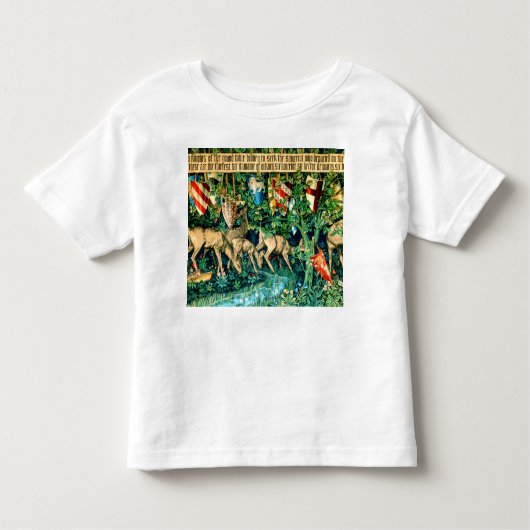 T-shirt Pour Les Tous Petits Roi médiéval Arthur William Morris (Devant)