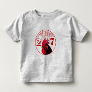 T-shirt Pour Les Tous Petits Rooster Pixelisé Nouvel An Chinois 2017 G Kid Tee