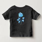T-shirt Pour Les Tous Petits Rose bleu brûlant (Dos)