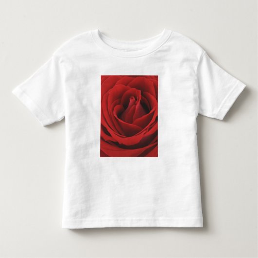 T-shirt Pour Les Tous Petits Rose rouge de floraison (Devant)