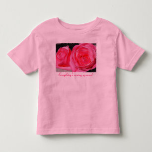 T-shirt Pour Les Tous Petits Rosiers grimpants roses