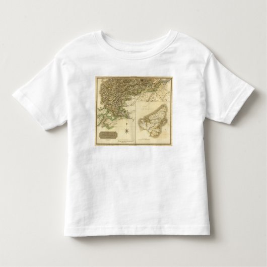 T-shirt Pour Les Tous Petits Ross du sud, Cromarty Shires (Devant)