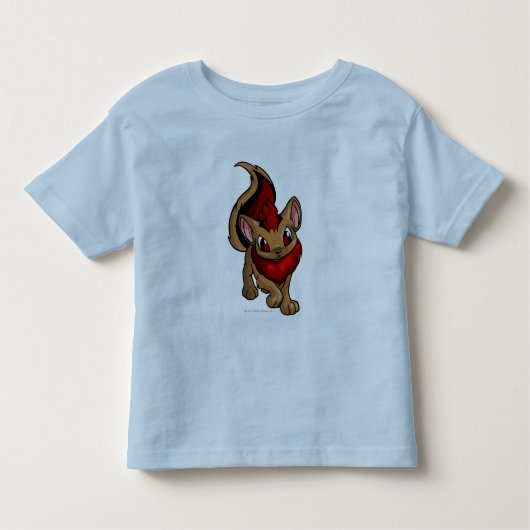 T-shirt Pour Les Tous Petits Rouge de Xweetok (Devant)