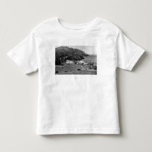 T-shirt Pour Les Tous Petits Route de côte de l'Orégon à la tête de Heceta