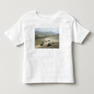 T-shirt Pour Les Tous Petits Routes rocailleuses transversales de montagne de