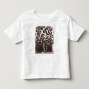 T-shirt Pour Les Tous Petits Royaume Brunel d'Isambard, se tenant devant