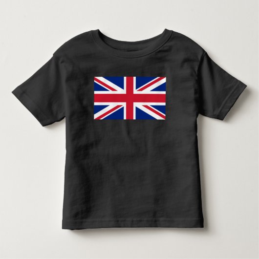 T-shirt Pour Les Tous Petits Royaume-Uni Union Jack Drapeau des colonies britan (Devant)