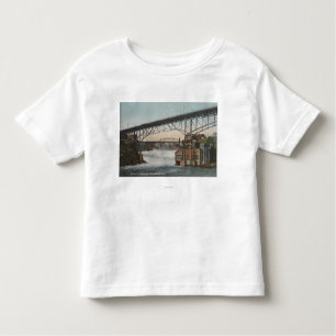 T-shirt Pour Les Tous Petits Rue de Spokane, Washington - de Monroe