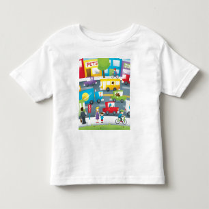 T-shirt Pour Les Tous Petits Rue de ville