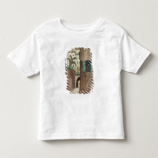T-shirt Pour Les Tous Petits Rue et Chambres méditerranéennes (Devant)
