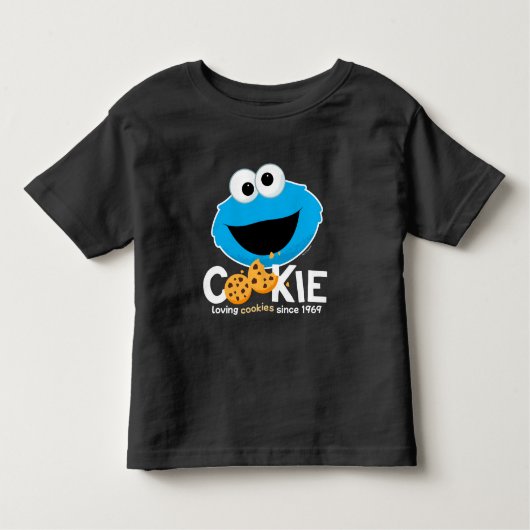 T-shirt Pour Les Tous Petits Rue Sésame | Cookie Monster Lookies (Devant)