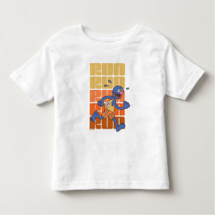 T-shirt Pour Les Tous Petits Rue Sésame   Exécution de Grover