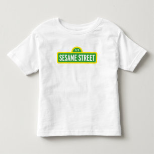 T-shirt Pour Les Tous Petits Rue Sésame Logo couleur complète
