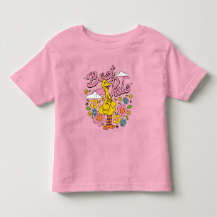 T-shirt Pour Les Tous Petits Rue Sésame Meilleurs potes d'oiseaux jaunes