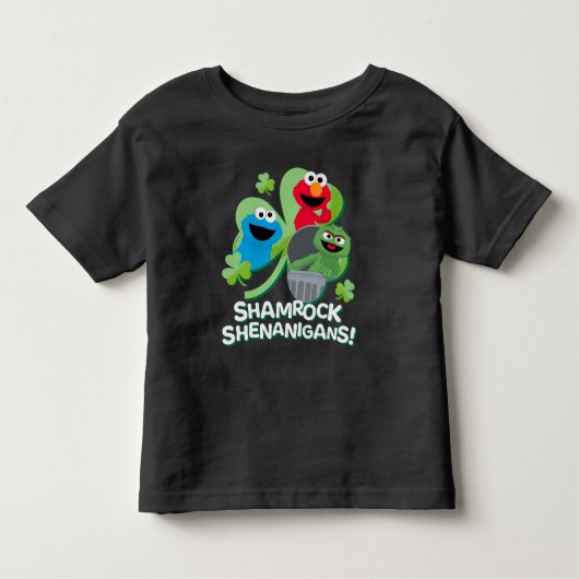 T-shirt Pour Les Tous Petits Rue Sésame | Shenanigans shamrocks ! (Devant)