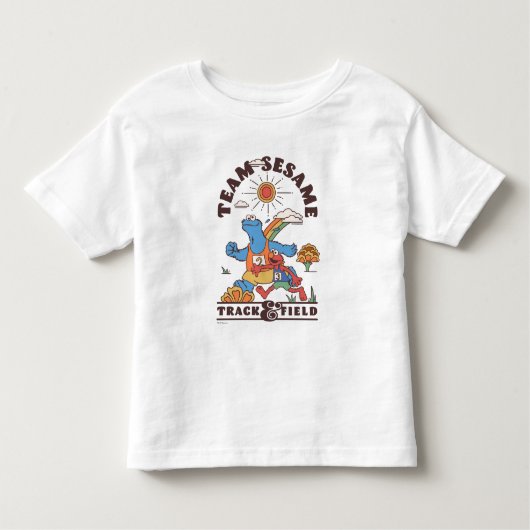 T-shirt Pour Les Tous Petits Rue Sésame | Team Sesame Track & Field (Devant)
