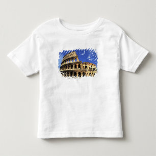 T-shirt Pour Les Tous Petits Ruines célèbres du Colisée à Rome Italie