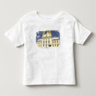 T-shirt Pour Les Tous Petits Russie. Des pétrodvorets. Palais Peterhof. Pierre