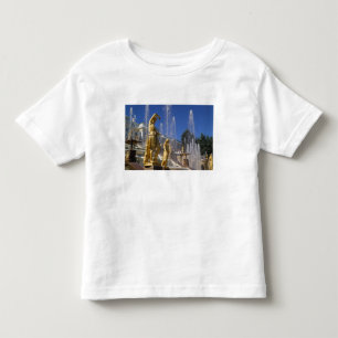 T-shirt Pour Les Tous Petits Russie, Saint-Pétersbourg, Statues dorées dans la
