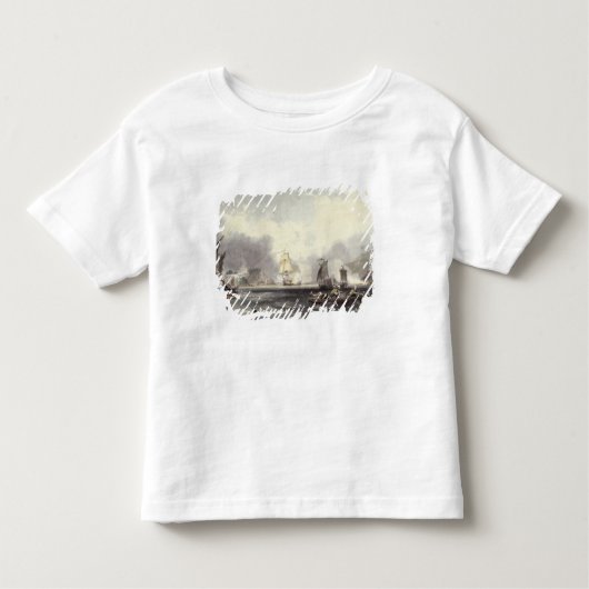 T-shirt Pour Les Tous Petits S.M. embarque Imogene et Andromache passant la (Devant)