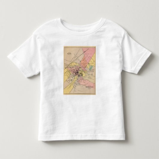 T-shirt Pour Les Tous Petits Saco, Biddeford (Devant)