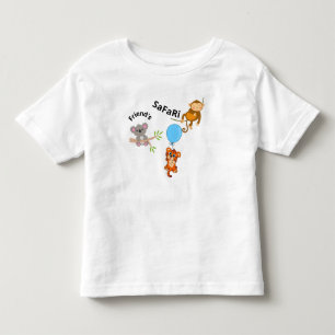 T-shirt Pour Les Tous Petits Safari Friend