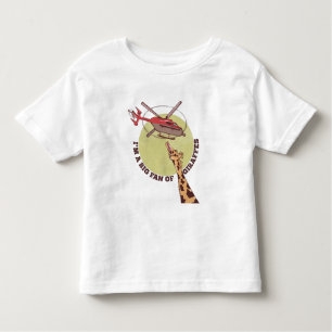 T-shirt Pour Les Tous Petits Safari hélicoptère