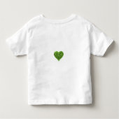 T-shirt Pour Les Tous Petits Saint Patrick | Amour | shamrock de parties scinti (Dos)