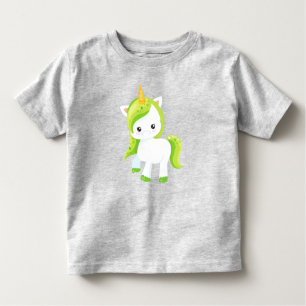 T-shirt Pour Les Tous Petits Saint Patrick's Day, Cute Unicorn, Magical Unicorn