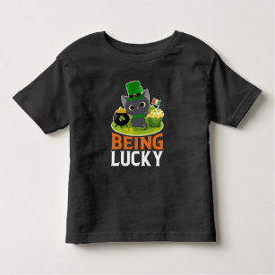 T-shirt Pour Les Tous Petits Saint Patrick's Day Être chanceux