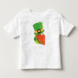 T-shirt Pour Les Tous Petits Saint Patrick's Day Gnome, Casquette Leprechaun, C