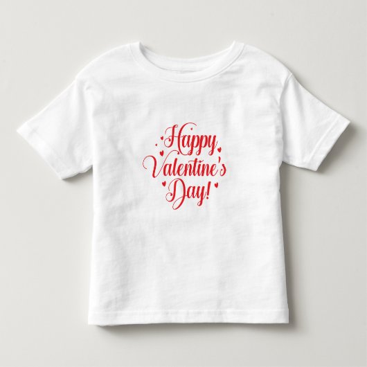 T-shirt Pour Les Tous Petits Saint-Valentin (Devant)