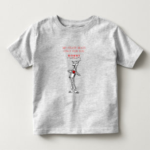 T-shirt Pour Les Tous Petits Saint-Valentin Magicien d'Oz Homme en Fer Coeur R