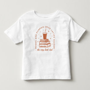 T-shirt Pour Les Tous Petits Saison d'épices des livres et des Citrouilles