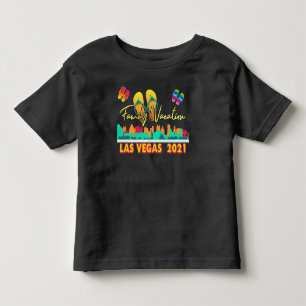 T-shirt Pour Les Tous Petits Saison d'été T-Shi de Las Vegas Family Vacation