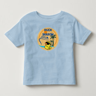 T-shirt Pour Les Tous Petits Saison du canard en caoutchouc