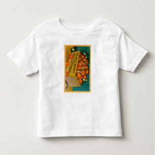 T-shirt Pour Les Tous Petits Salutations de la Californie, boîte d'OrangesState