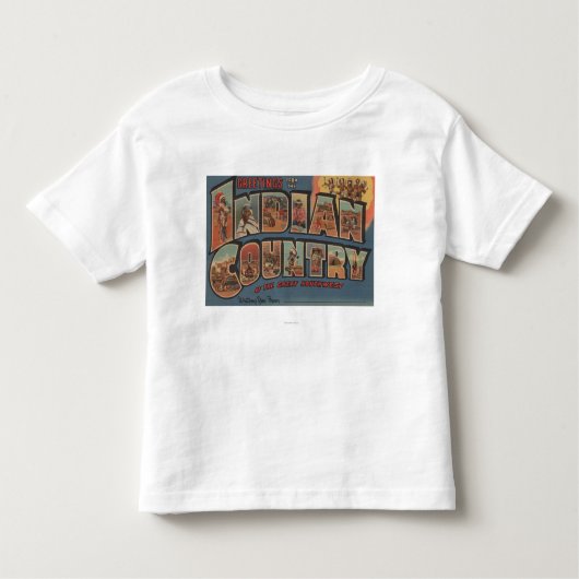 T-shirt Pour Les Tous Petits Salutations du pays indien du sud-ouest (Devant)