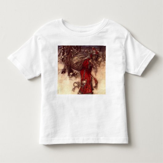 T-shirt Pour Les Tous Petits Santa Claus Arthur Rackham (Devant)