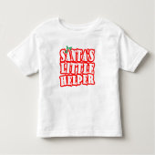 T-shirt Pour Les Tous Petits Santas Little Helper (Devant)