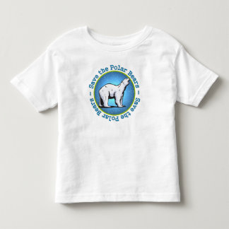 T-shirt Pour Les Tous Petits Sauvez les ours blancs