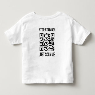 T-shirt Pour Les Tous Petits Scan Me QR Code : Choisissez la gentillesse chaque