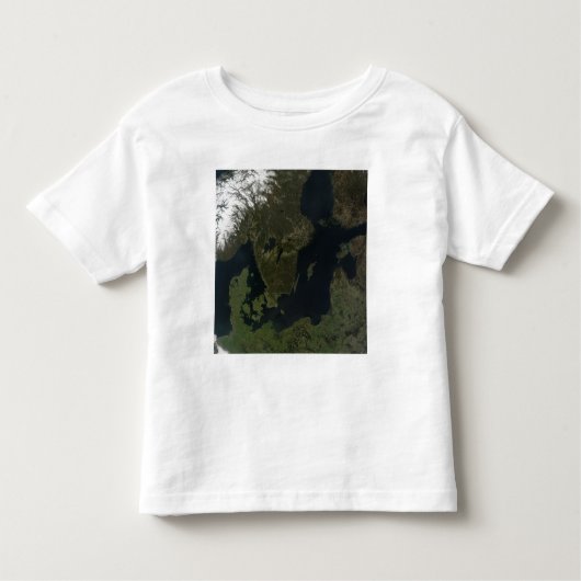 T-shirt Pour Les Tous Petits Scandinavie du Sud (Devant)
